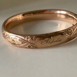 Antique Rolled Gold Bangle